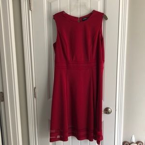 Liz Claiborne Fit and Flare Sleeveless Dress. Size 16.